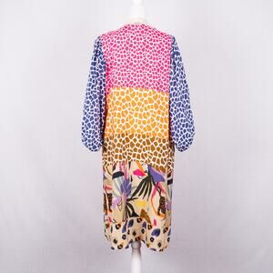 Brooke Webb x Anna Ava Women's Colorful Cover-Up Robe Duster Animal Print Beach